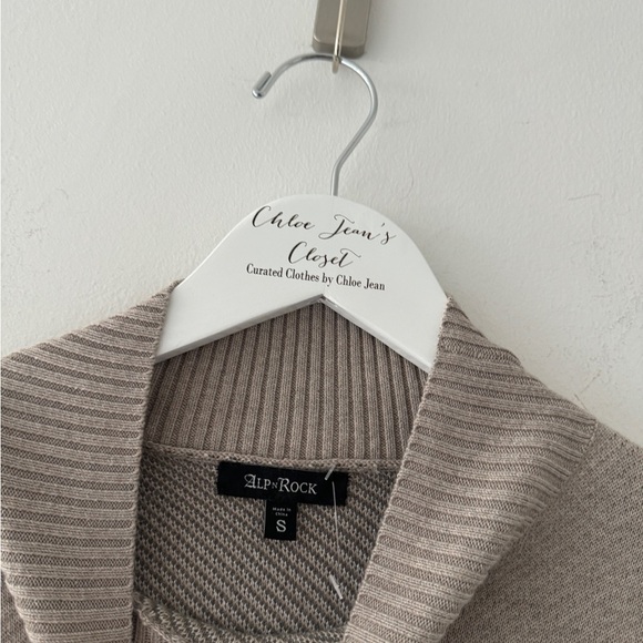 ALP N ROCK Portia Mock Neck Sweater S - Picture 6 of 7